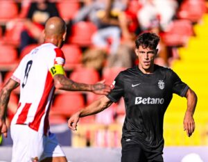 Sporting B goleia o Leixões por 4 a 0 fora de casa e assume a liderança da Liga 2