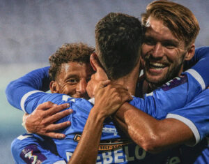 O Belenenses conquistou a primeira vitória sob o comando do técnico Tiago Zorro ao vencer o Sporting de Covilhã por 3 a 0