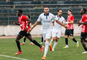 O Atlético CP venceu o 1º Dezembro por 1 a 0 na tarde deste sábado, com gol do atacante brasileiro Nicolas Souza