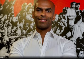 O experiente zagueiro brasileiro Naldo é reforço da equipe de Matosinhos. (Foto: Leixões Oficial).