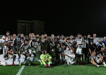 Marafados venceram o gigante árabe, em amistoso no último sábado. (Foto: Portimonense SAD)