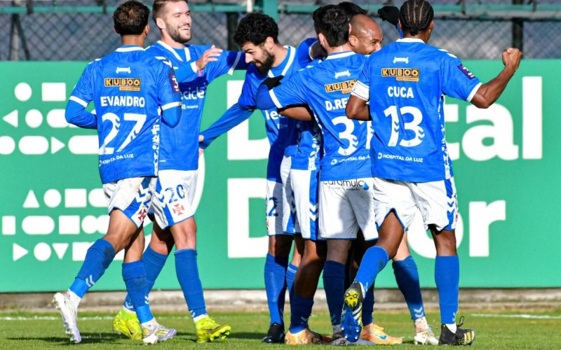 O Belenenses goleou o Sporting de Covilhã por 4 a 0 na manhã deste domingo
